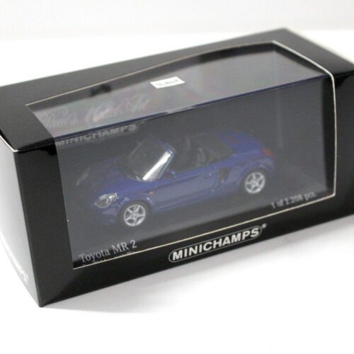 1:43 Minichamps Toyota MR2 Cabriolet Pacific blue - Image 4
