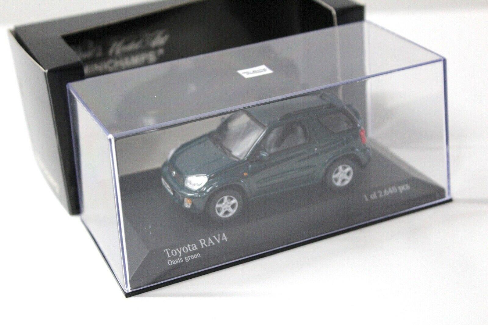 1:43 Minichamps Toyota RAV4 Oasis green 2000