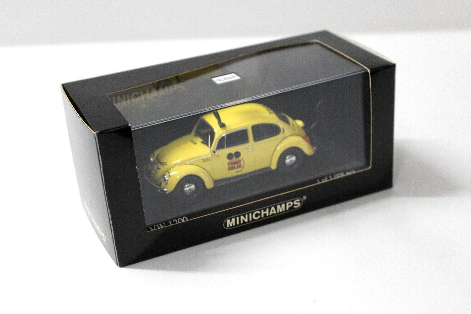 1:43 Minichamps VW Käfer 1200 Truly Nolen Pest Control yellow