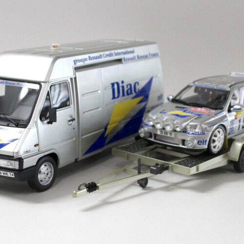 1:18 OTTO RALLYE SET Renault Master + Renault CLIO #15 OT289B