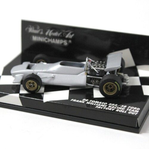 1:43 Minichamps De Tomaso 505/38 Ford Roll out silver