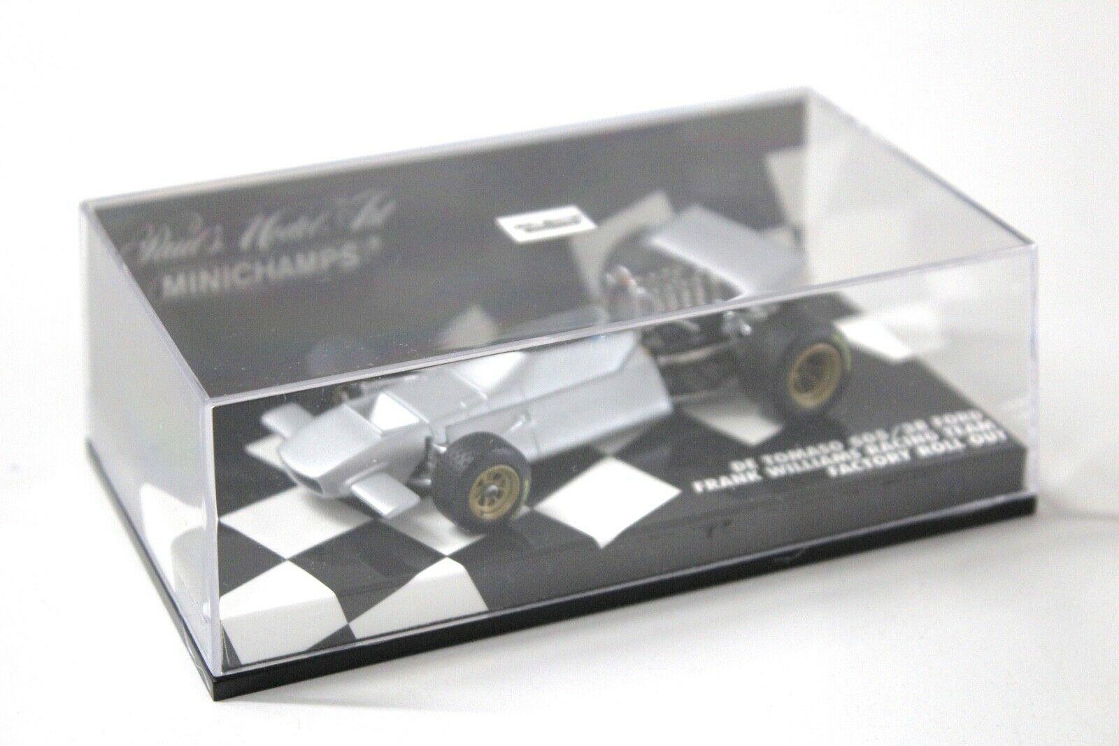 1:43 Minichamps De Tomaso 505/38 Ford Roll out silver