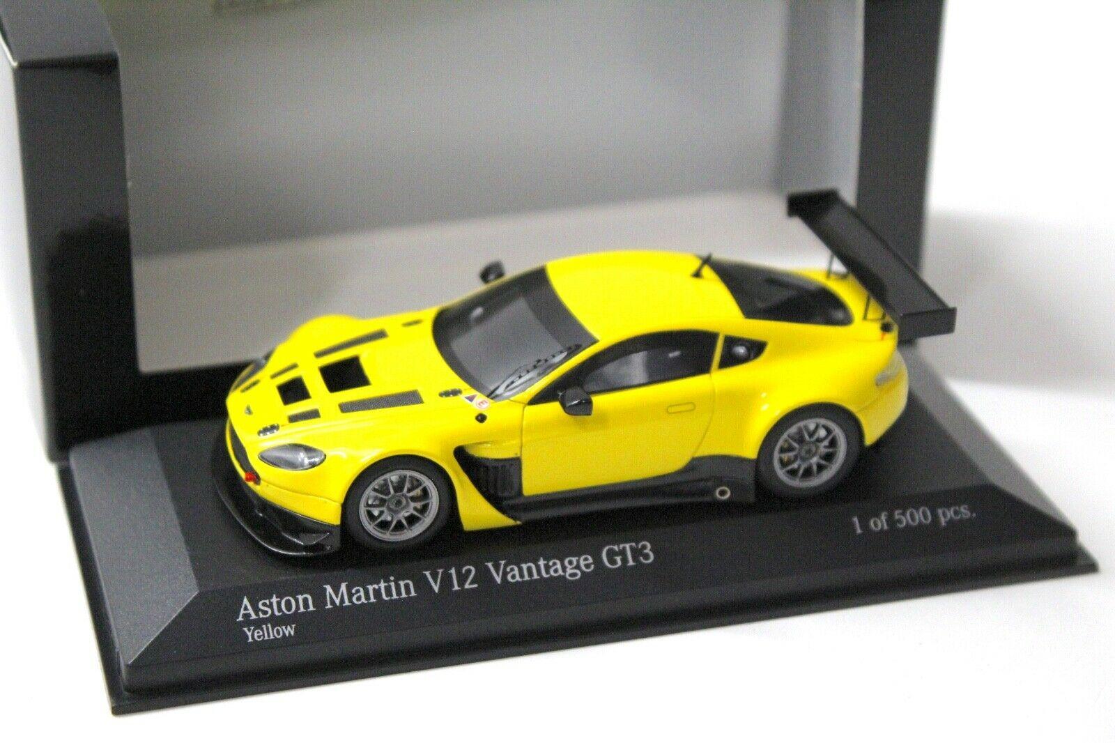 ID 33932 orig.jpg 1:43 Minichamps Aston Martin V12 Vantage GT3 yellow