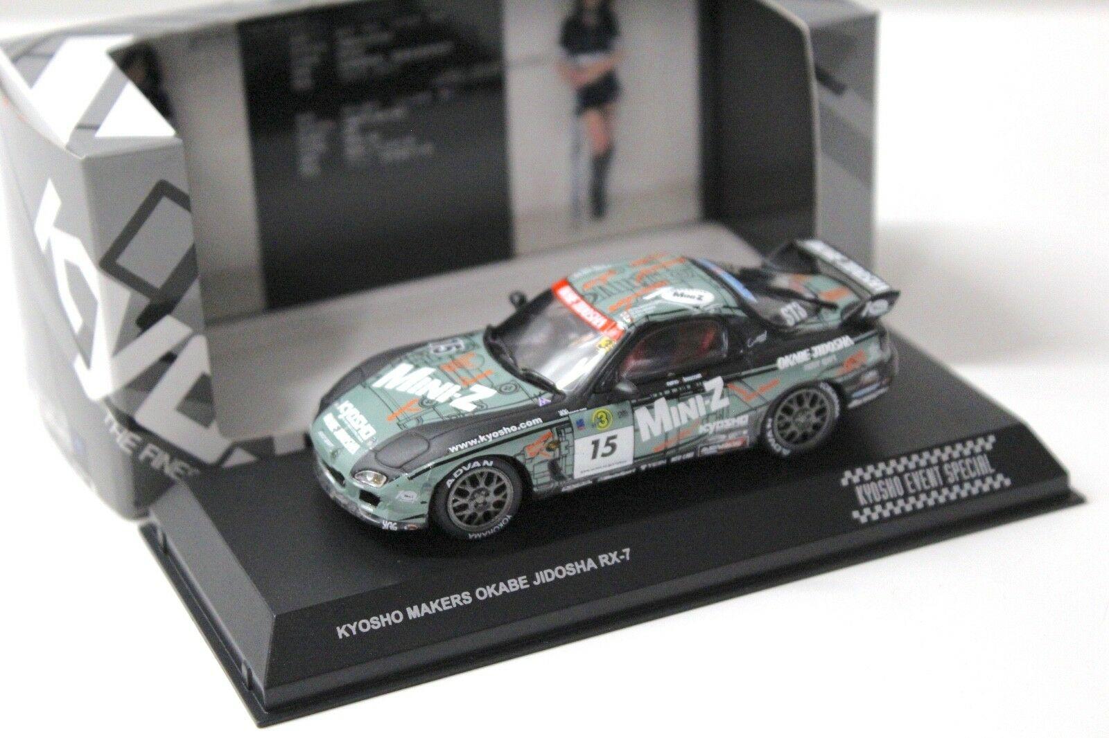 1:43 Kyosho Makers Okabe JIDOSH Mazda RX-7 Event Special