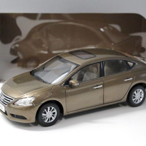 1:18 Paudi Model Nissan Sentra (Sylphy) Sedan gold DEALER VERSION