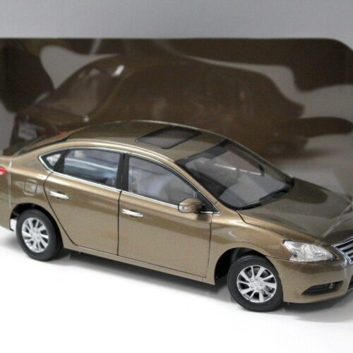1:18 Paudi Model Nissan Sentra (Sylphy) Sedan gold DEALER VERSION
