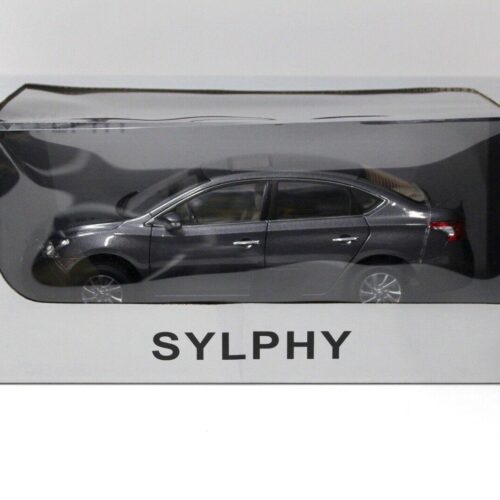 1:18 Paudi Model Nissan Sentra (Sylphy) Sedan gray DEALER VERSION - Image 4
