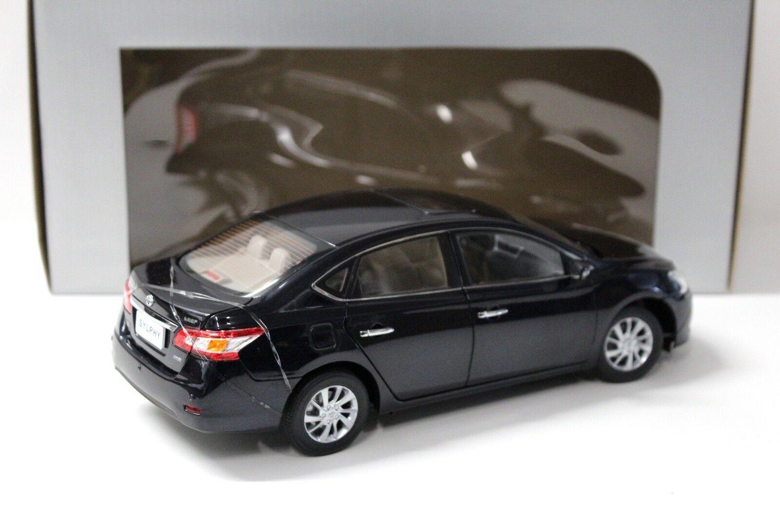 1:18 Paudi Model Nissan Sentra (Sylphy) Sedan black DEALER VERSION