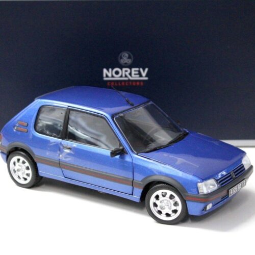 1:18 Norev Peugeot 205 GTI 1.9 Miami blue 1992 - Image 2