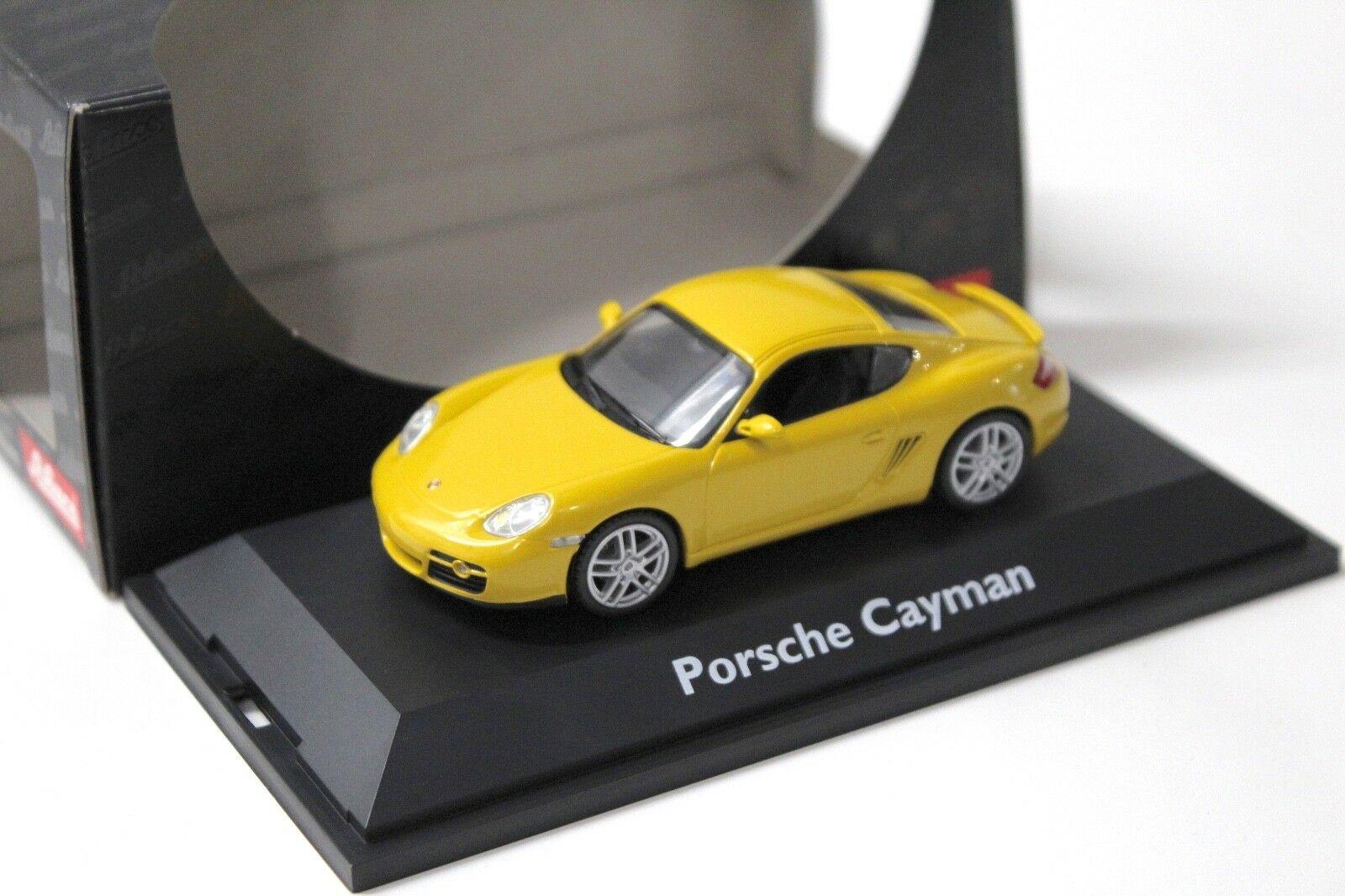 1:43 Schuco Porsche Cayman yellow