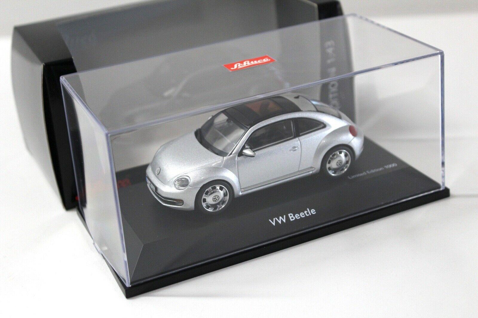 1:43 Schuco VW The Beetle silver