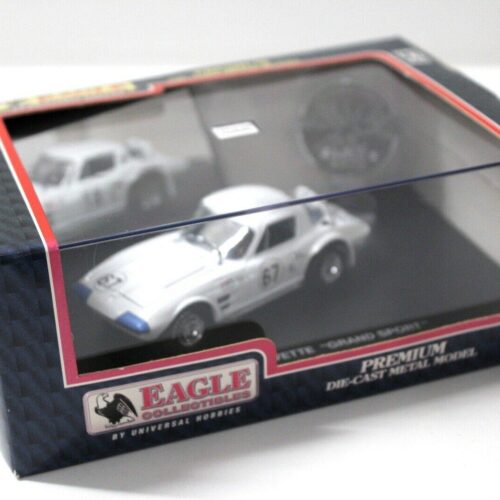 1:43 Eagle Chevrolet Corvette Grand Sport #67 white