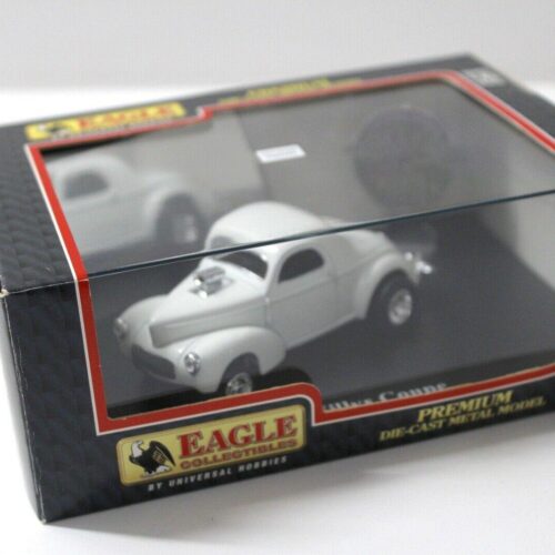 1:43 Eagle 1941 Willys Coupe white Hot Rod