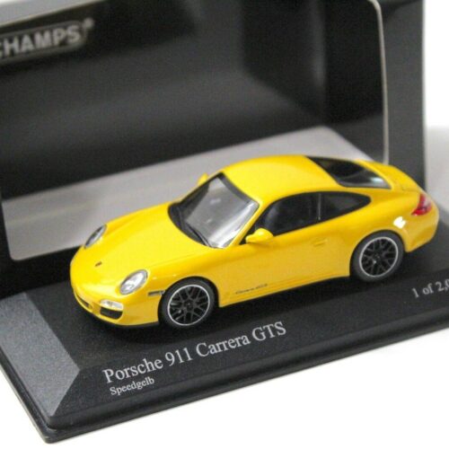 1:43 Minichamps Porsche 911 (997II) Carrera GTS yellow