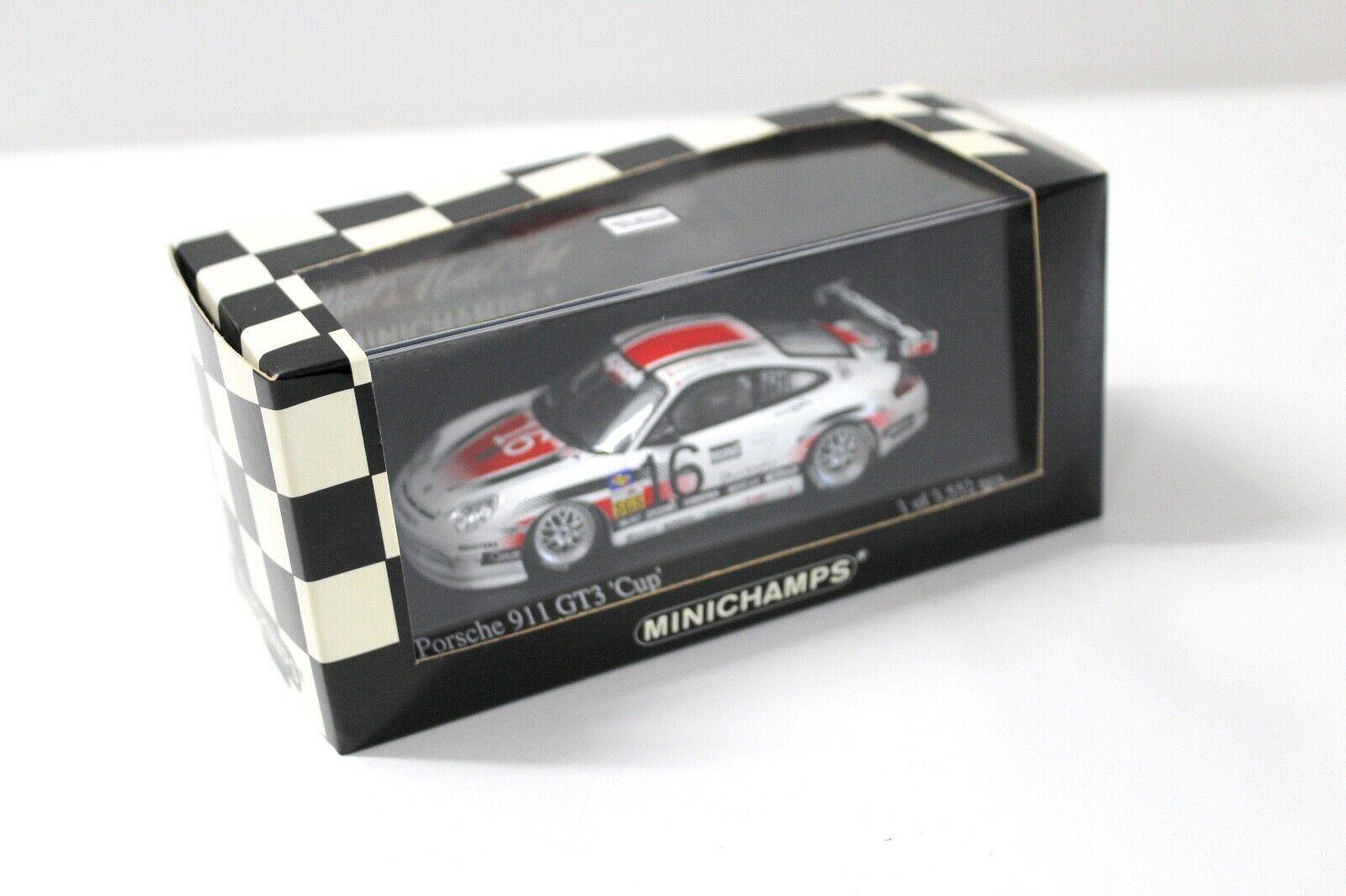 1:43 Minichamps Porsche 911 996 GT3 CUP 24h Daytona 2004 #16