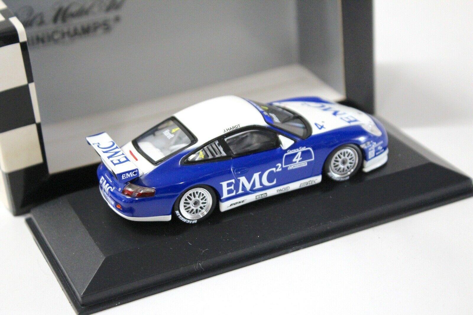 1:43 Minichamps Porsche 911 996 GT3 CUP 2004 Hardt #4 EMC