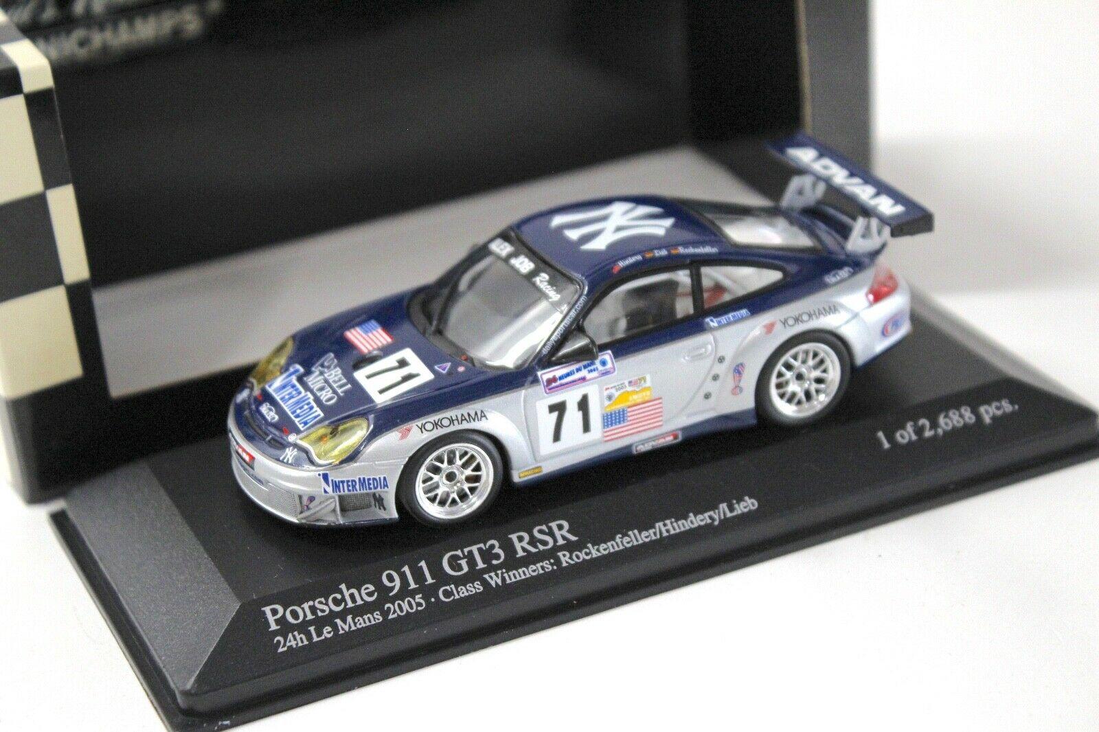 1:43 Minichamps Porsche 911 996 GT3 RSR 24h LM 2005 #71