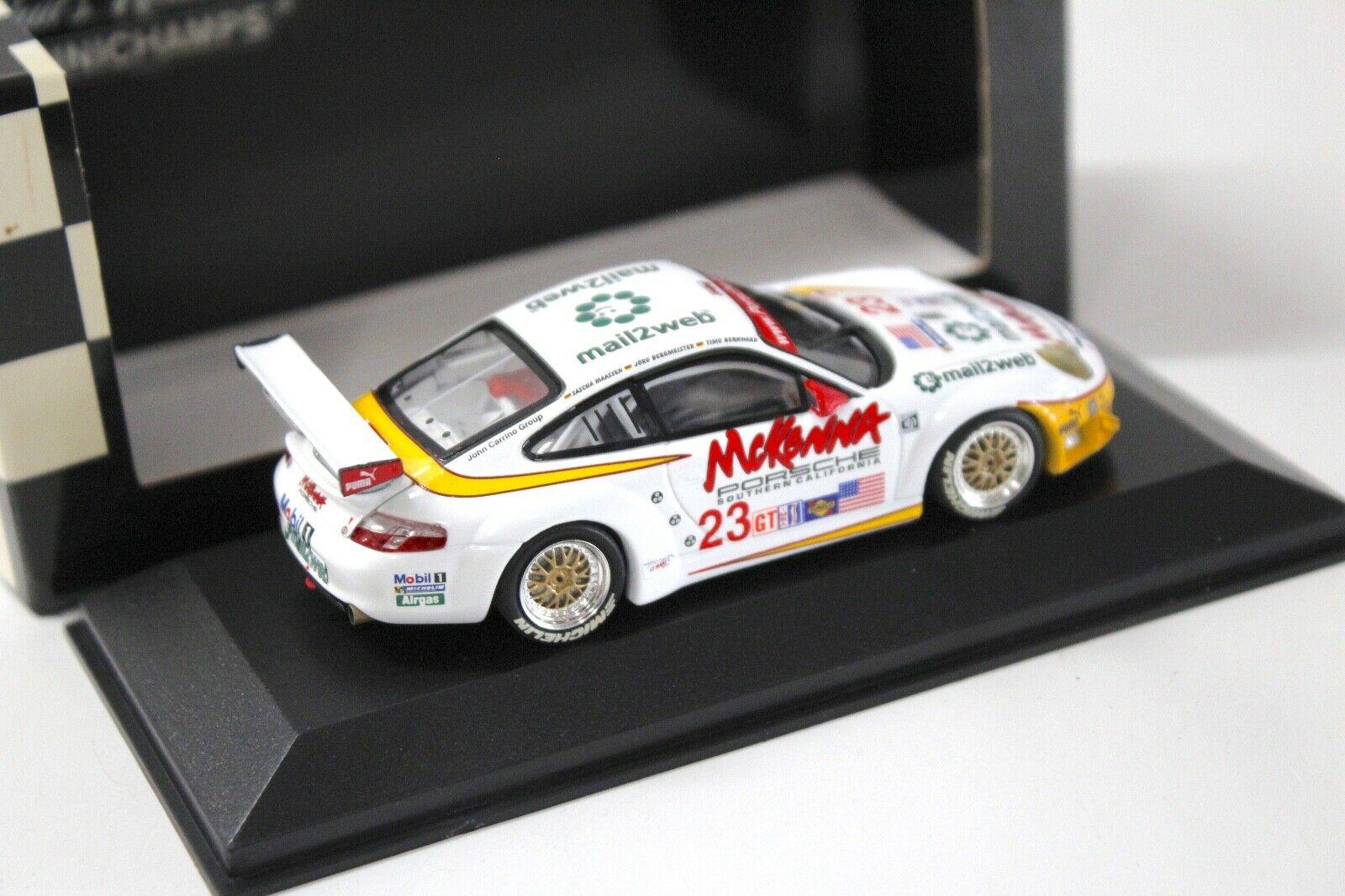 1:43 Minichamps Porsche 911 996 GT3 RSR 12h Sebring 2004 #23