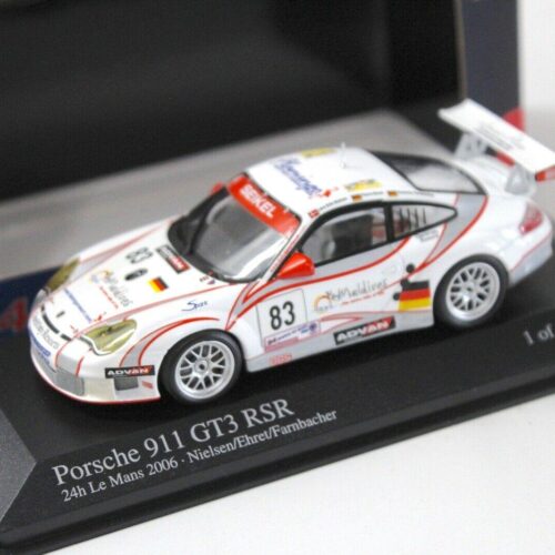 1:43 Minichamps Porsche 911 996 GT3 RSR 24h Le Mans 2006 #83