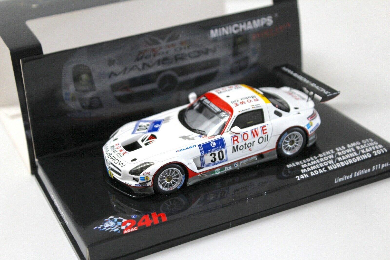 1:43 Minichamps Mercedes SLS AMG GT3 24h ADAC 2011 #30
