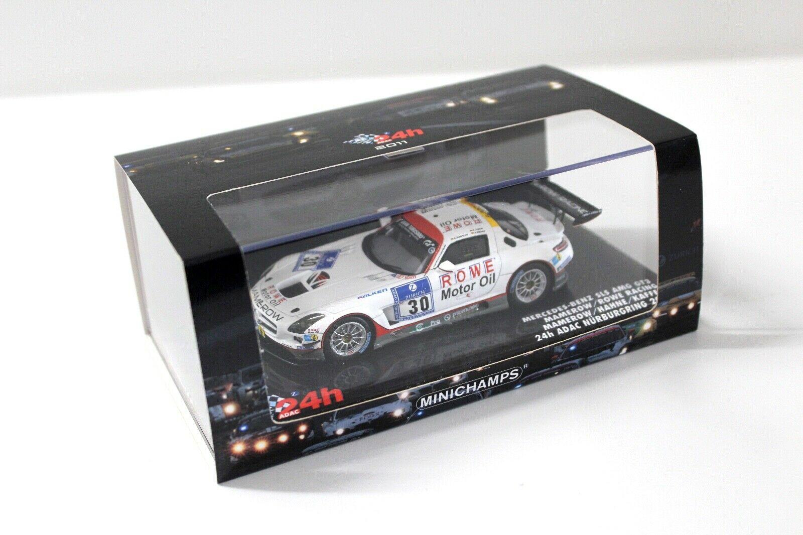 1:43 Minichamps Mercedes SLS AMG GT3 24h ADAC 2011 #30