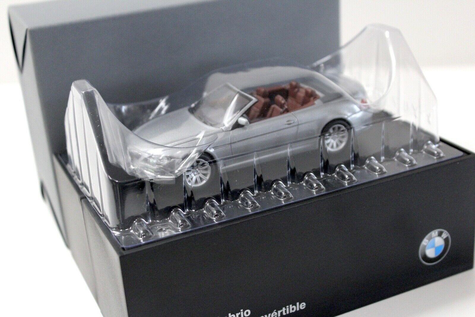 1:43 Kyosho BMW 6er E63 Convertible grey DEALER VERSION
