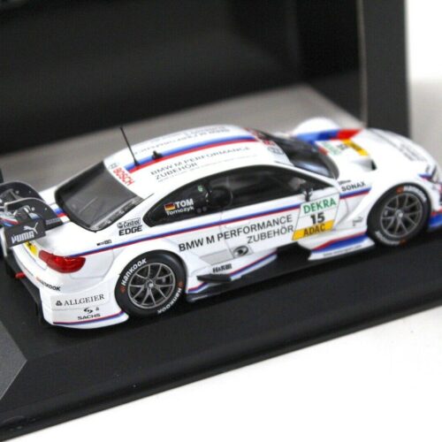 1:43 Minichamps BMW M3 DTM (E92) 2013 M.Tomcyzk #15 white