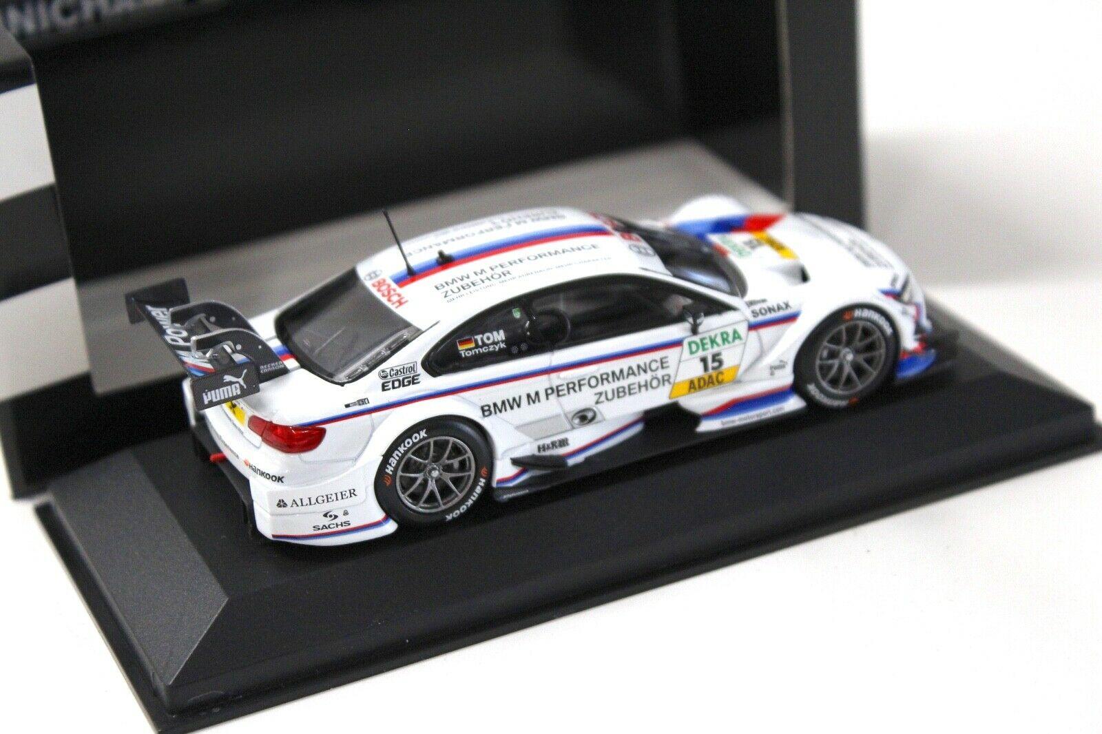 1:43 Minichamps BMW M3 DTM (E92) 2013 M.Tomcyzk #15 white