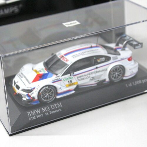 1:43 Minichamps BMW M3 DTM (E92) 2013 M.Tomcyzk #15 white