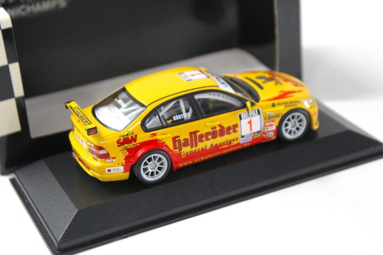 1:43 Minichamps BMW 320i E46 DRM 2004 Champ Hürtgen #1