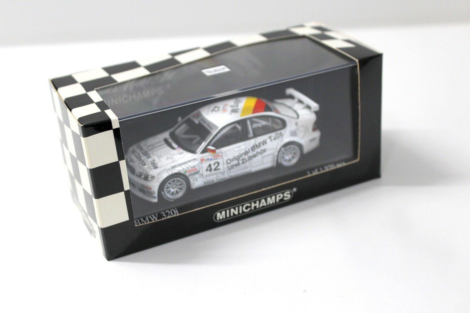 1:43 Minichamps BMW 320i ETCC Magny-Cours 2003 Jörg M.