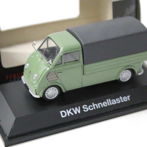 1:43 Schuco DKW Schnelllaster Pritsche/ Plane green