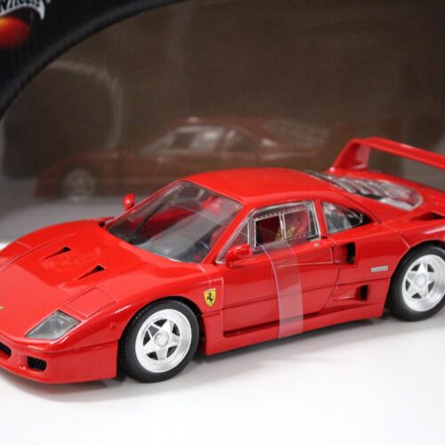 1:18 Hot Wheels Ferrari F40 2/4 Coupe 1987 red
