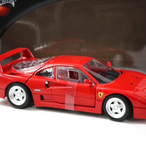 1:18 Hot Wheels Ferrari F40 2/4 Coupe 1987 red