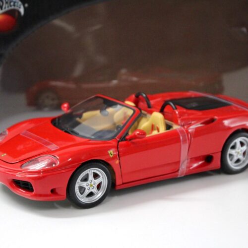 1:18 Hot Wheels Ferrari 360 Spider Modena red
