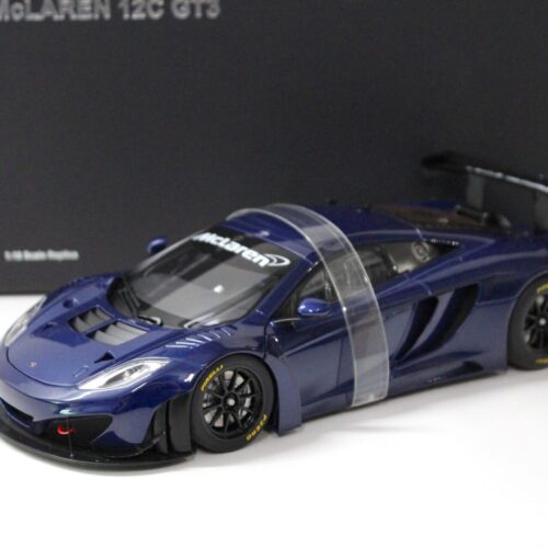 1:18 AUTOart McLAREN 12C GT3 Coupe Azure blue 2011