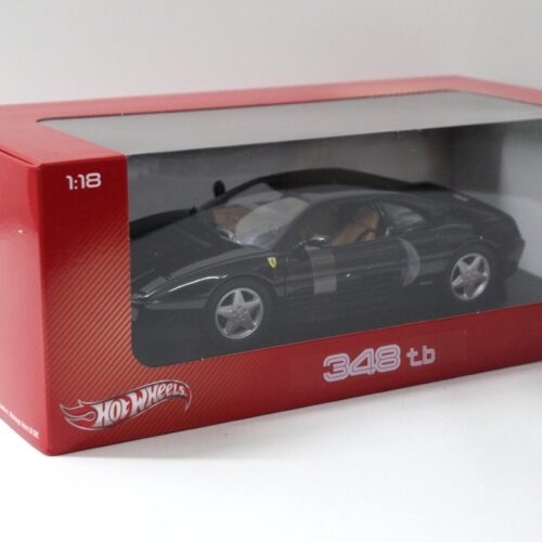 1:18 Hot Wheels Ferrari 348tb Coupe black