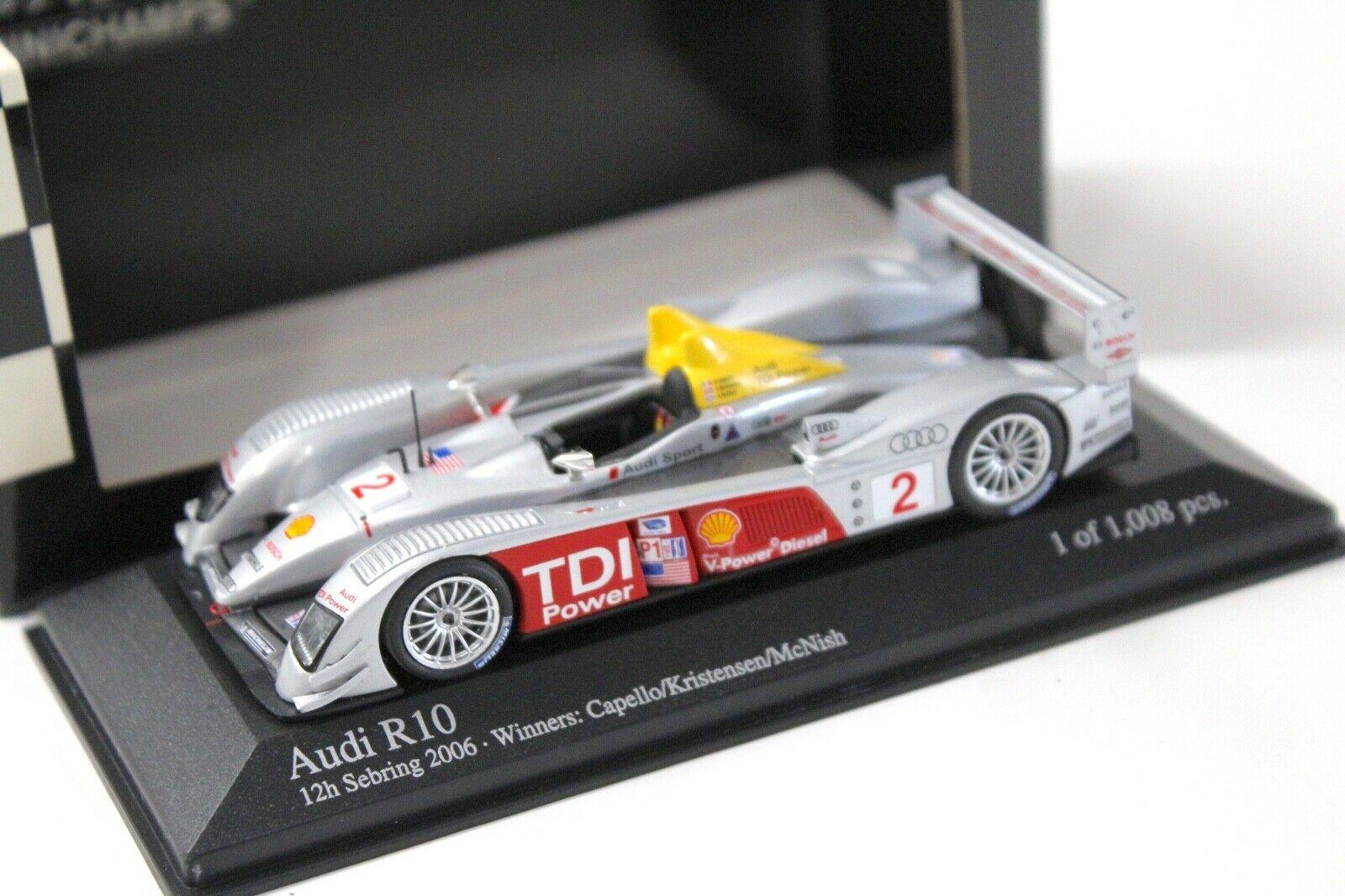 ID 34666 orig.jpg 1:43 Minichamps Audi R10 Sebring 12h 2006 Capello #2