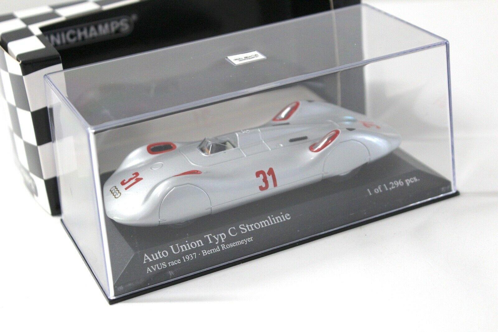 1:43 Minichamps Auto Union Typ C Stromlinie AVUS #31