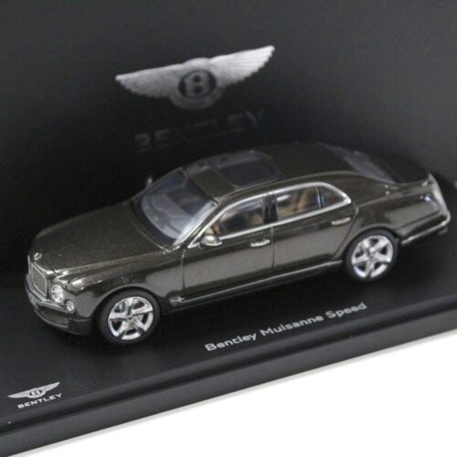 1:43 Kyosho Bentley Mulsanne Speed dark brown DEALER VERSION