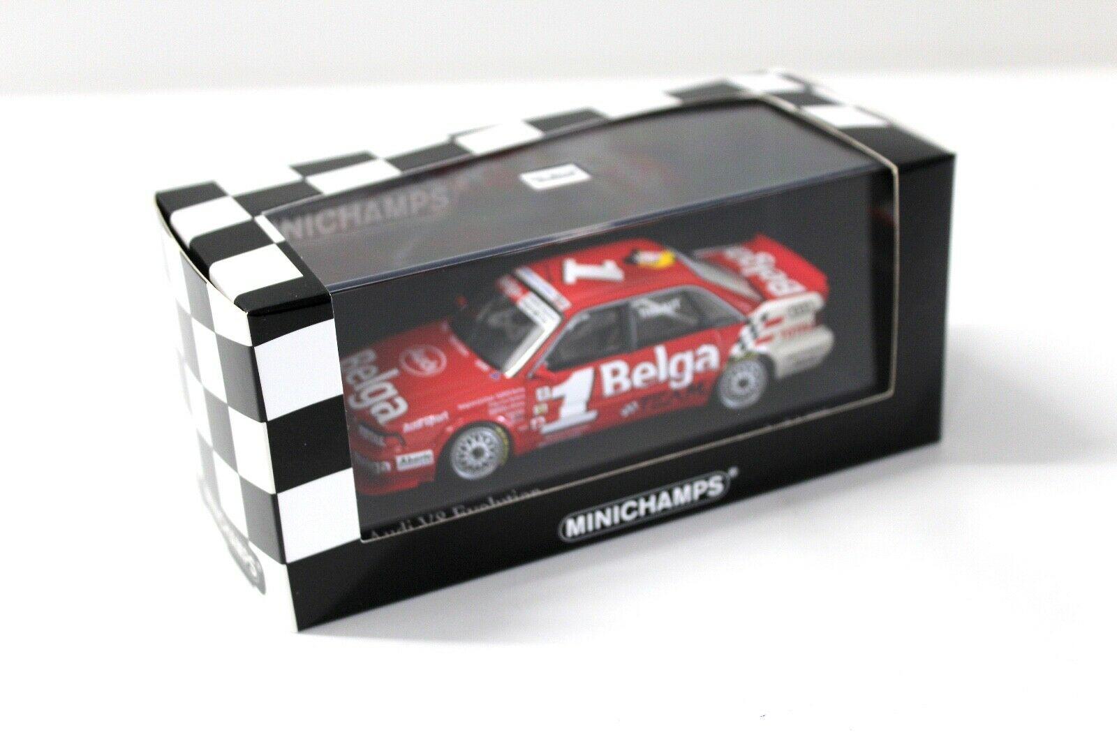 1:43 Minichamps Audi V8 EVO Thibaut BELGA #1 TOTAL red