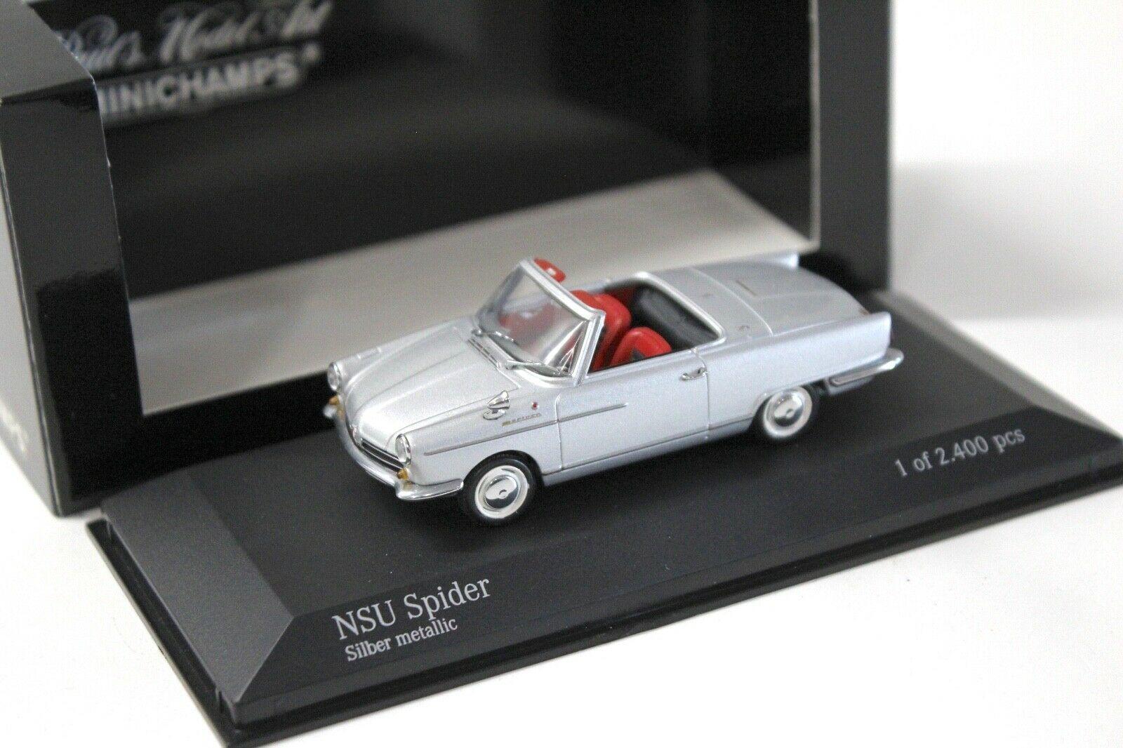 1:43 Minichamps NSU Spider silver 1964