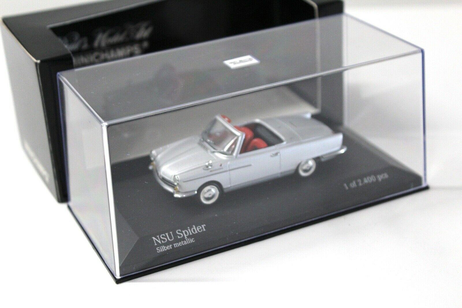 1:43 Minichamps NSU Spider silver 1964