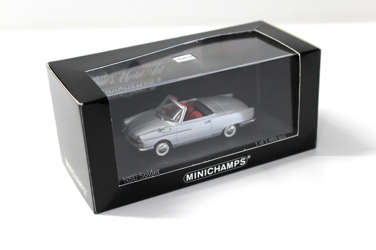 1:43 Minichamps NSU Spider silver 1964