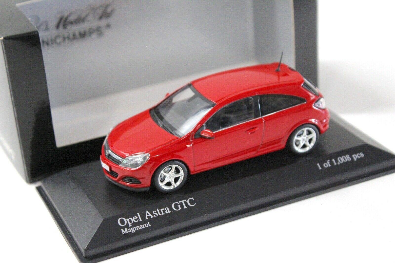 1:43 Minichamps Opel Astra H GTC Magma red 2005