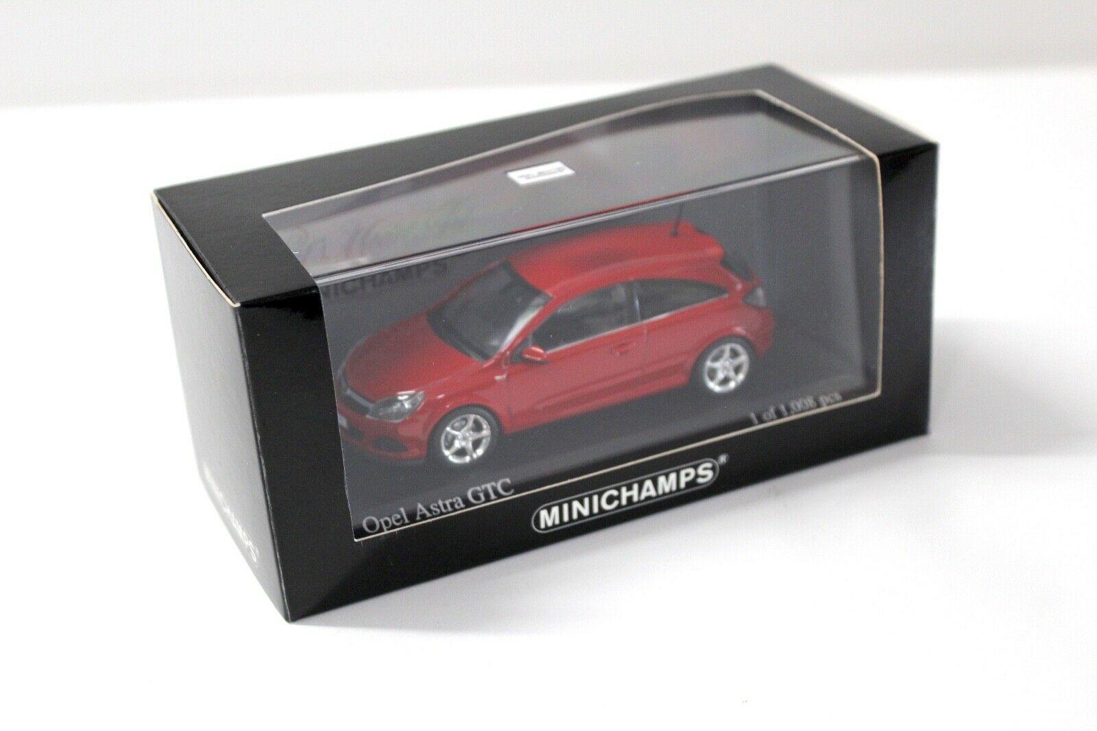 1:43 Minichamps Opel Astra H GTC Magma red 2005