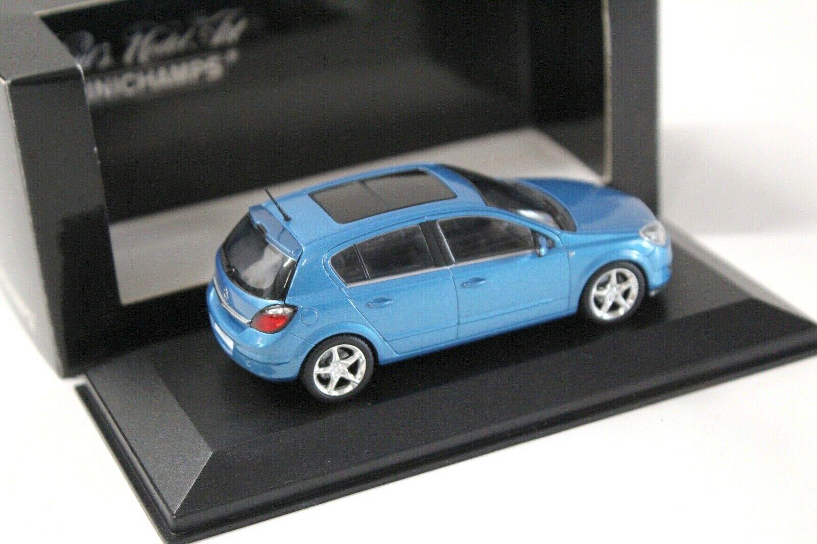 1:43 Minichamps Opel Astra H 5-Türen Breeze blue 2004
