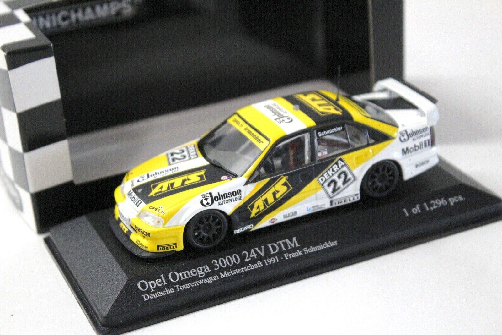 1:43 Minichamps Opel Omega 3000 24V DTM Schmickler #22