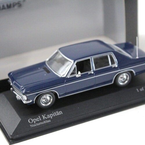1:43 Minichamps Opel Kapitän Limousine 1969 Nocturno blue