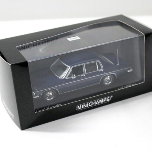 1:43 Minichamps Opel Kapitän Limousine 1969 Nocturno blue